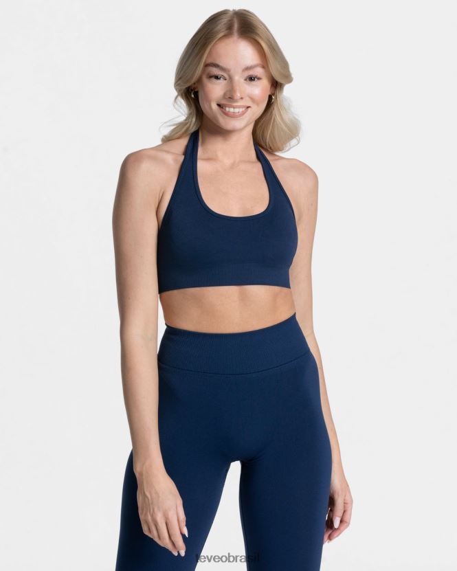 roupas mulheres TEVEO FJ4TZV289 colar de uso diário bh azul escuro