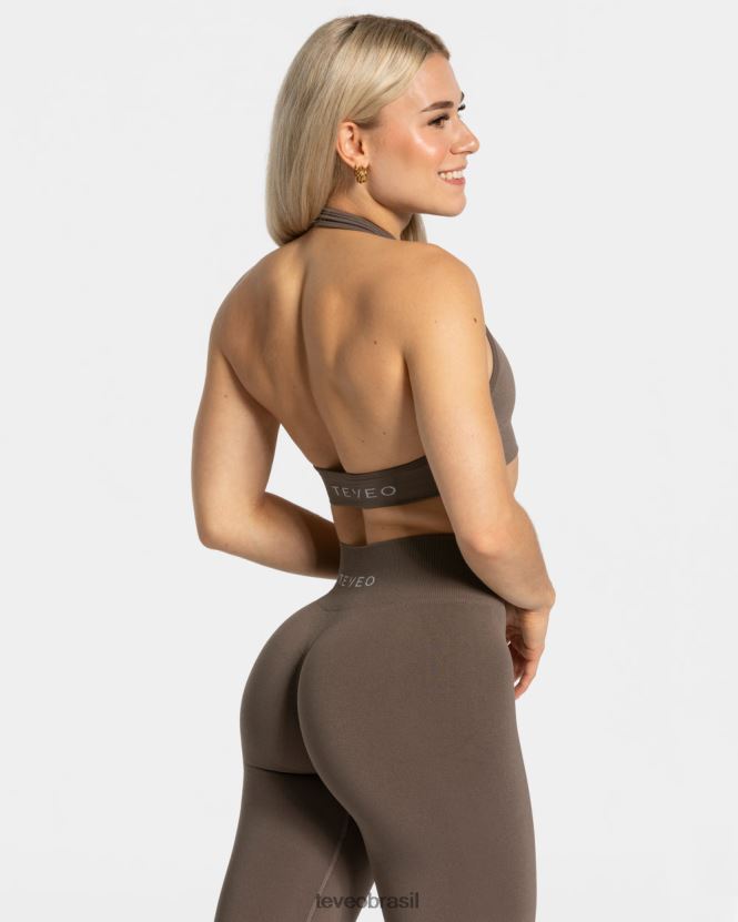 roupas mulheres TEVEO FJ4TZV291 colar de uso diário bh cinza