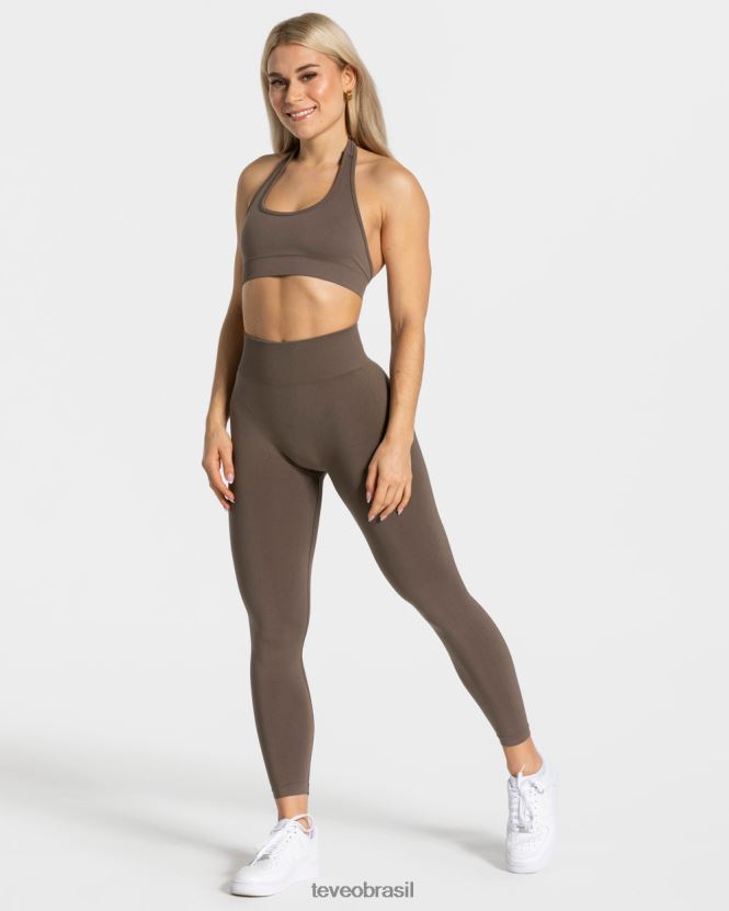 roupas mulheres TEVEO FJ4TZV291 colar de uso diário bh cinza