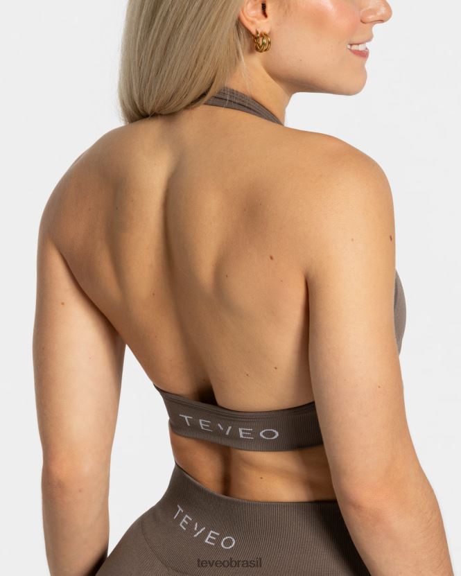 roupas mulheres TEVEO FJ4TZV291 colar de uso diário bh cinza