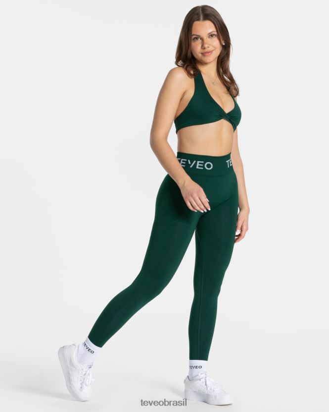 roupas mulheres TEVEO FJ4TZV297 assinatura torcida bh verde escuro