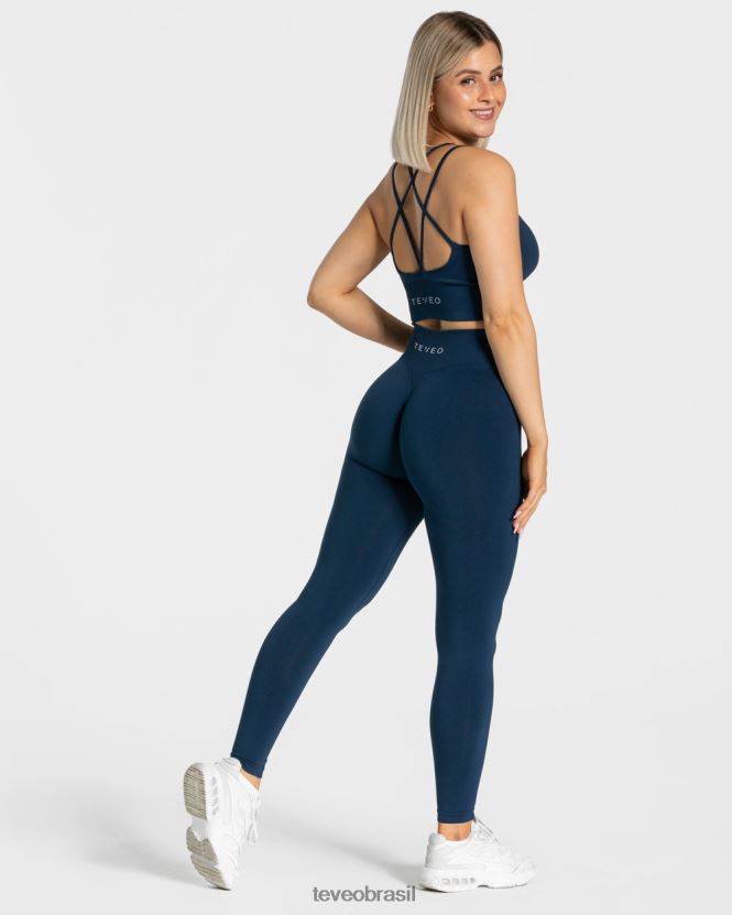roupas mulheres TEVEO FJ4TZV320 sutiã de declaração azul escuro