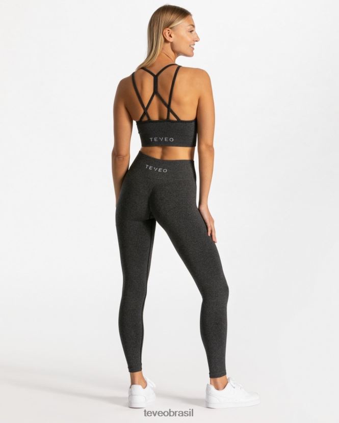 roupas mulheres TEVEO FJ4TZV332 elástico atemporal bh cinza escuro