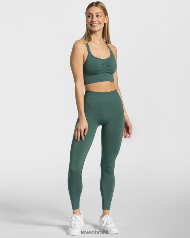 roupas mulheres TEVEO FJ4TZV333 elástico atemporal bh verde escuro