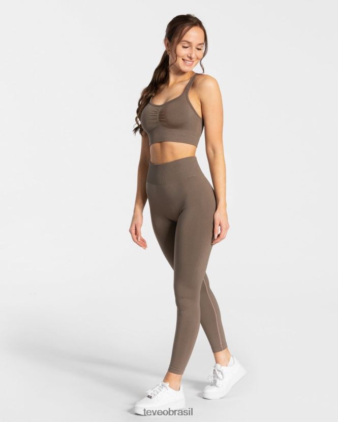 roupas mulheres TEVEO FJ4TZV345 elástico atemporal bh cinza