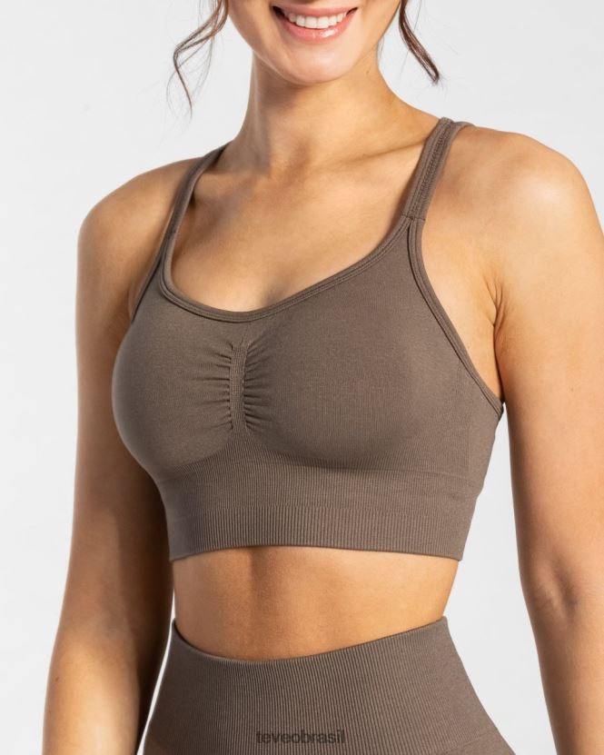 roupas mulheres TEVEO FJ4TZV345 elástico atemporal bh cinza