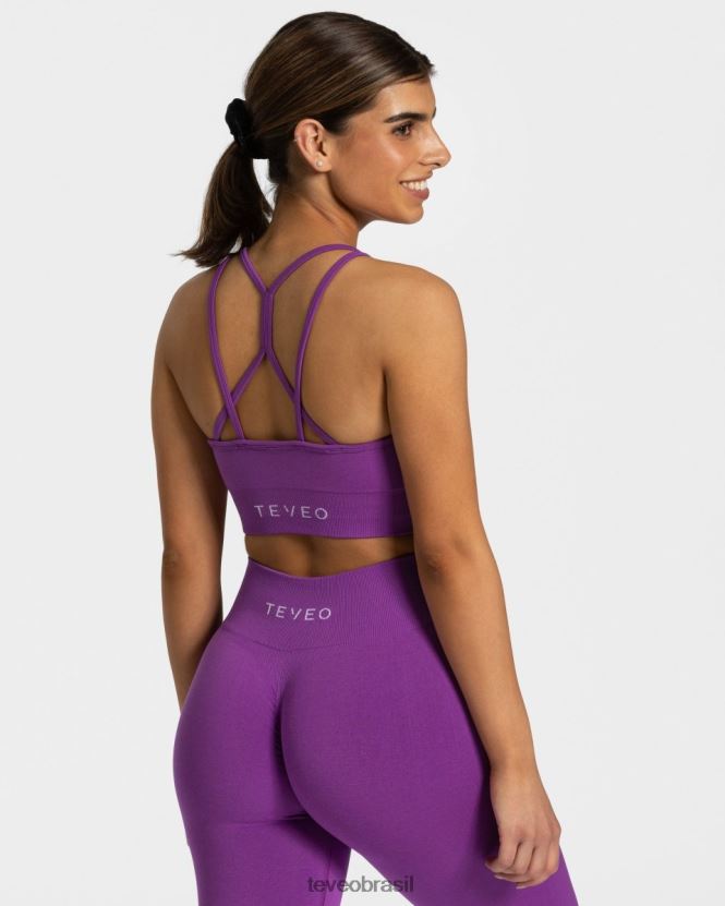 roupas mulheres TEVEO FJ4TZV346 elástico atemporal bh roxo