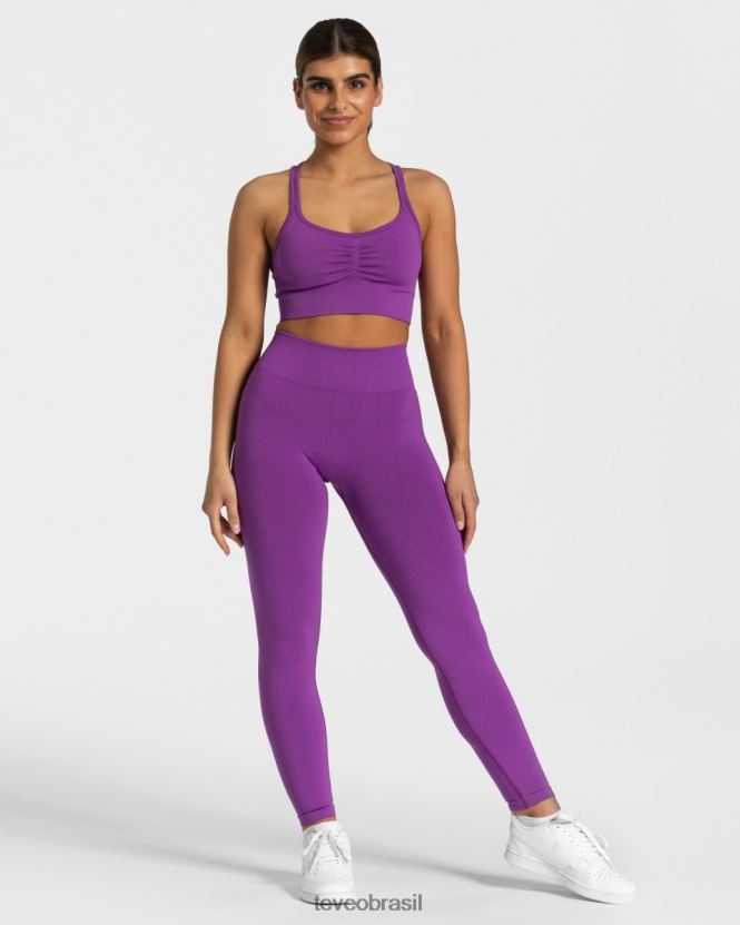 roupas mulheres TEVEO FJ4TZV346 elástico atemporal bh roxo