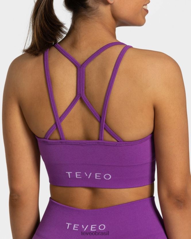 roupas mulheres TEVEO FJ4TZV346 elástico atemporal bh roxo