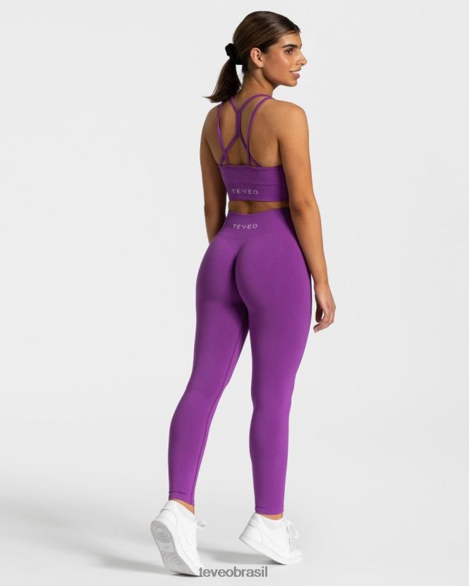 roupas mulheres TEVEO FJ4TZV346 elástico atemporal bh roxo