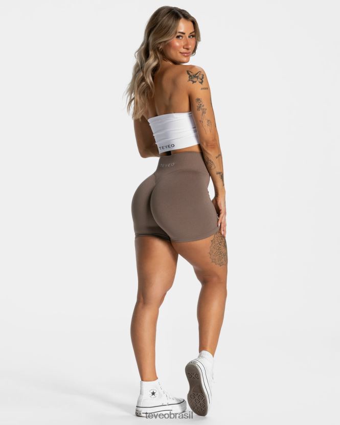 roupas mulheres TEVEO FJ4TZV353 bandeau do dia a dia bh branco