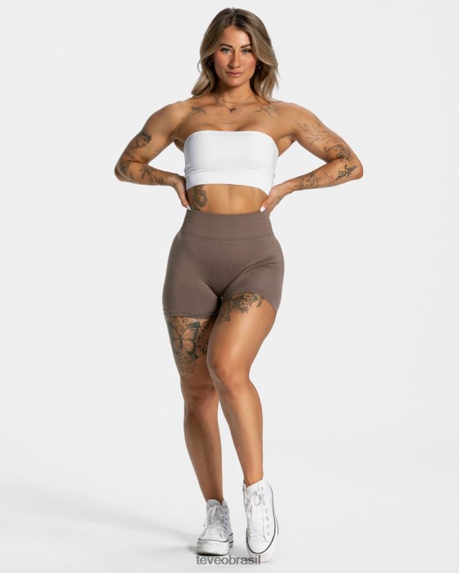 roupas mulheres TEVEO FJ4TZV353 bandeau do dia a dia bh branco