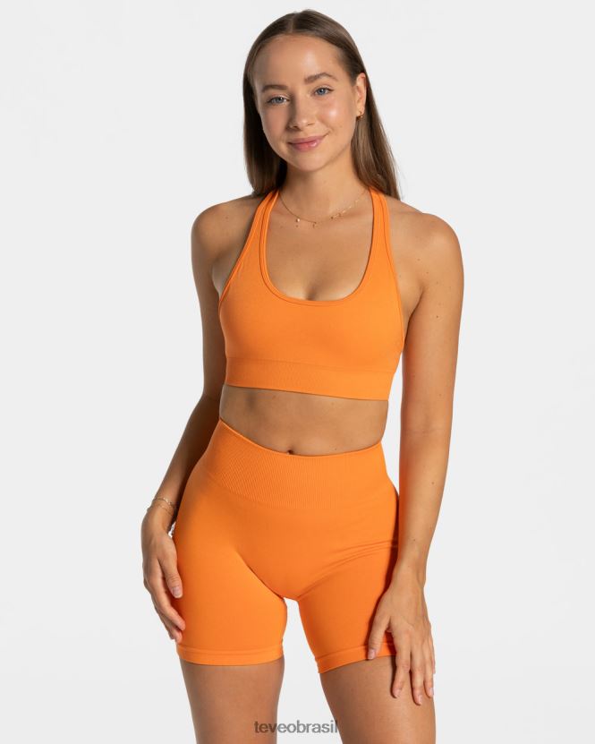 roupas mulheres TEVEO FJ4TZV355 colar de uso diário bh laranja