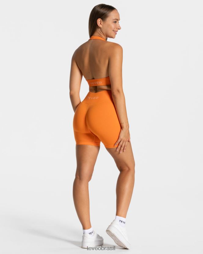 roupas mulheres TEVEO FJ4TZV355 colar de uso diário bh laranja