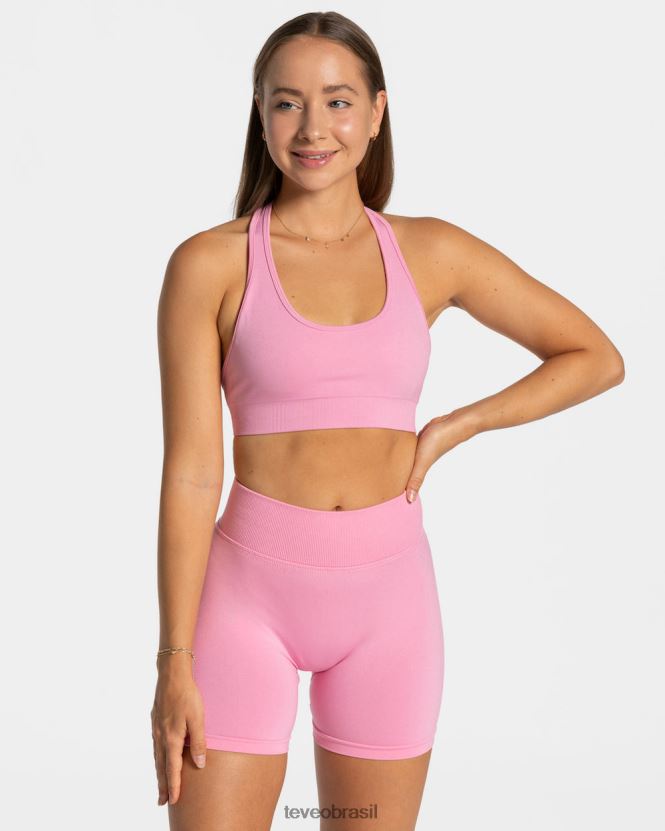 roupas mulheres TEVEO FJ4TZV356 colar de uso diário bh rosa