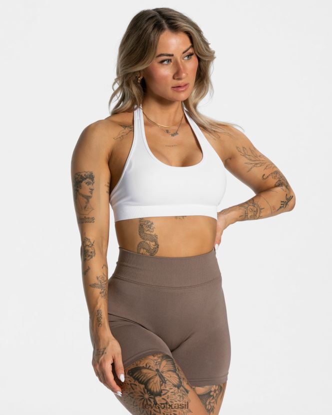 roupas mulheres TEVEO FJ4TZV358 colar de uso diário bh branco