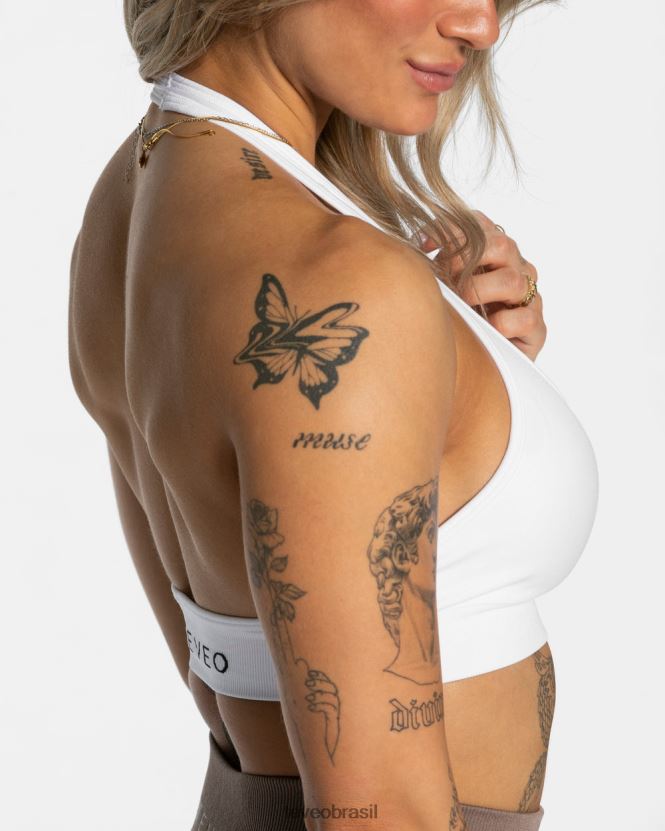 roupas mulheres TEVEO FJ4TZV358 colar de uso diário bh branco