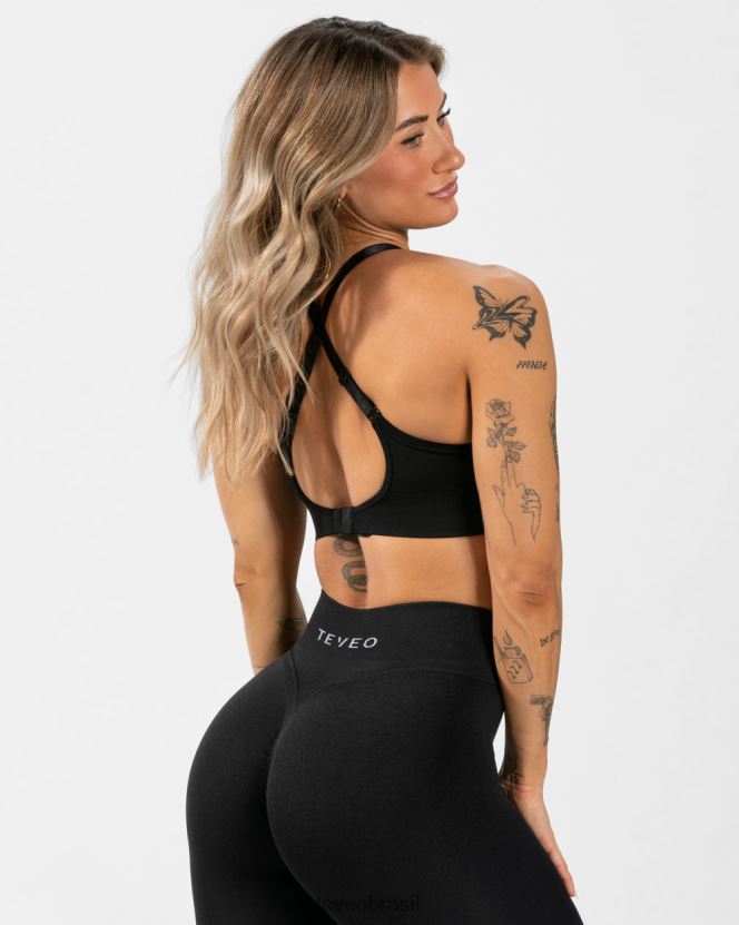 roupas mulheres TEVEO FJ4TZV359 suporte diário bh preto