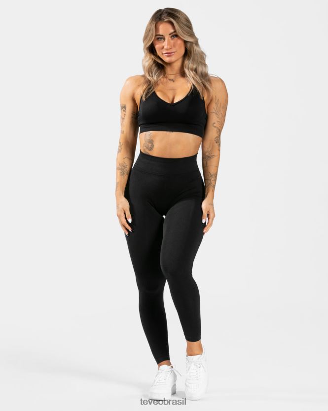 roupas mulheres TEVEO FJ4TZV359 suporte diário bh preto