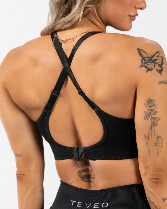 roupas mulheres TEVEO FJ4TZV359 suporte diário bh preto