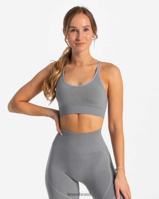 roupas mulheres TEVEO FJ4TZV375 sutiã verdadeiro aço azul
