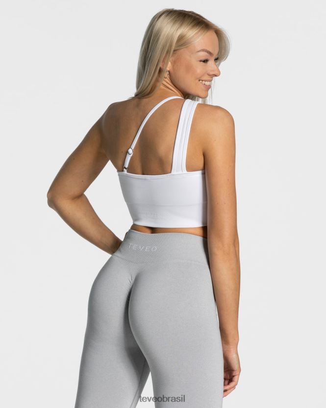 roupas mulheres TEVEO FJ4TZV378 atrevido sutiã de um ombro branco