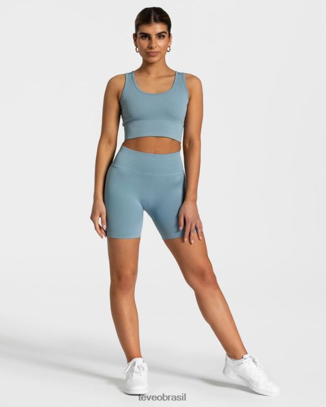 roupas mulheres TEVEO FJ4TZV393 sensação bh aço azul