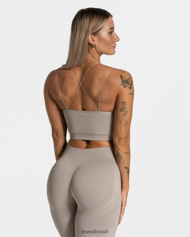 roupas mulheres TEVEO FJ4TZV413 top de alça elegante pedra
