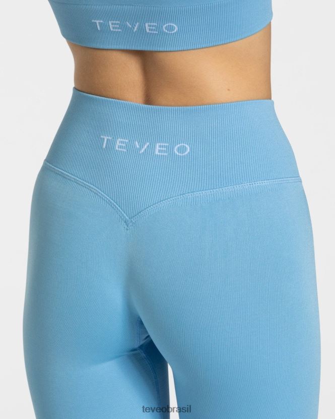 roupas mulheres TEVEO FJ4TZV145 leggings de sensação bebê azul
