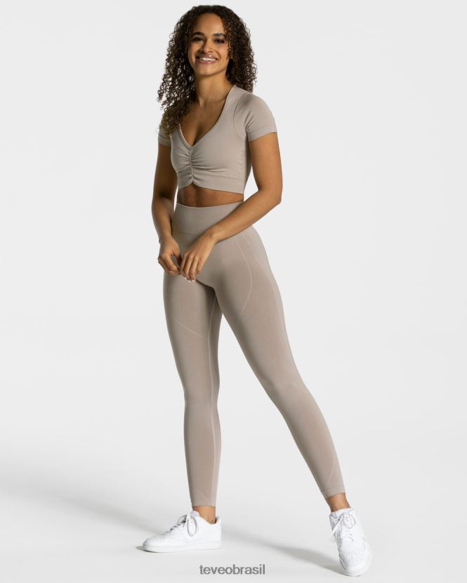 roupas mulheres TEVEO FJ4TZV487 foco na parte superior da colheita pó