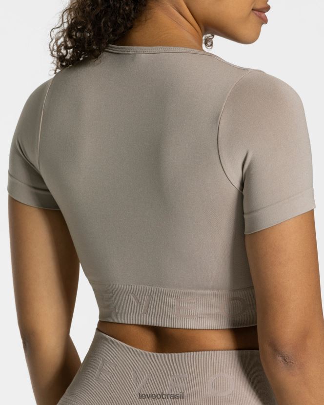 roupas mulheres TEVEO FJ4TZV487 foco na parte superior da colheita pó