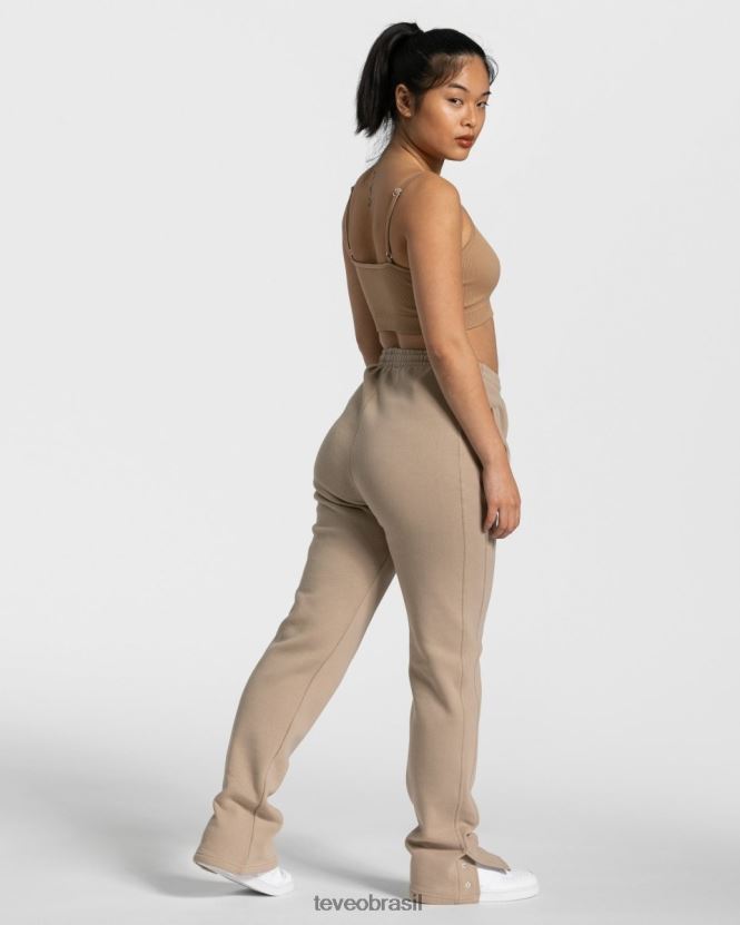 roupas mulheres TEVEO FJ4TZV435 top atrevido bege