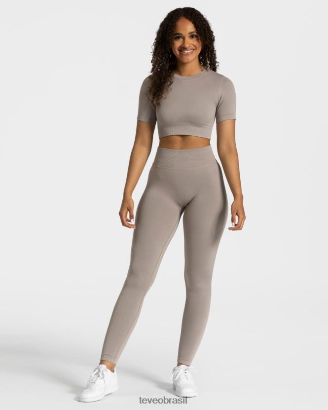 roupas mulheres TEVEO FJ4TZV447 top cropped sensação pedra