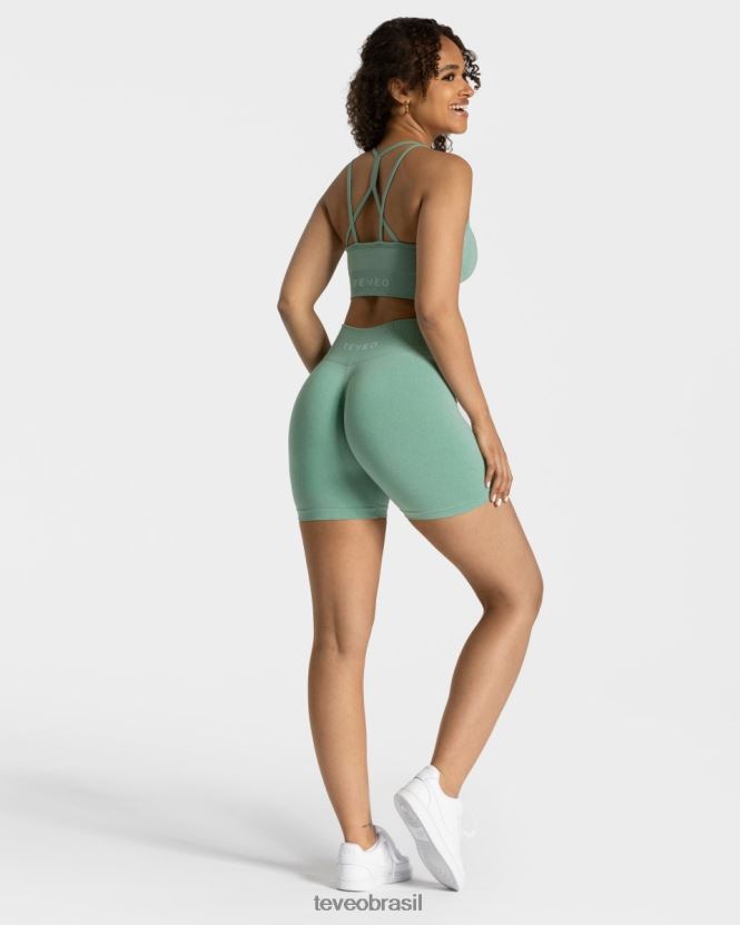 roupas mulheres TEVEO FJ4TZV222 short scrunch atemporal sábio