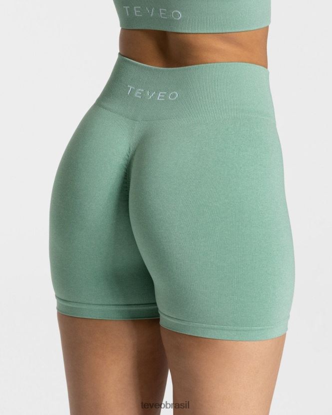 roupas mulheres TEVEO FJ4TZV222 short scrunch atemporal sábio