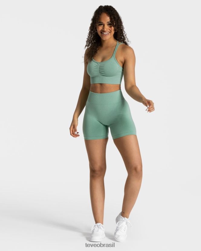 roupas mulheres TEVEO FJ4TZV222 short scrunch atemporal sábio
