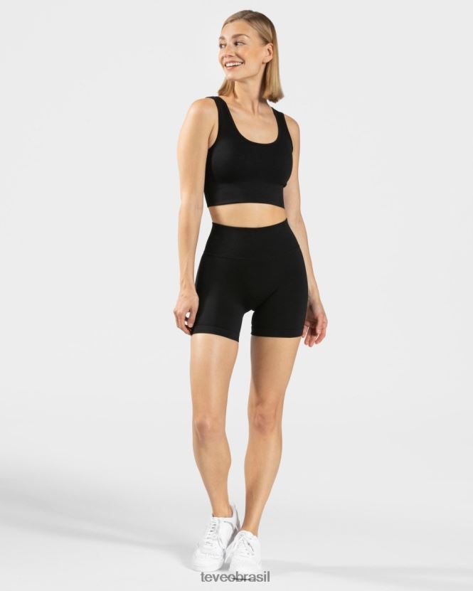 roupas mulheres TEVEO FJ4TZV259 sensação mini short preto