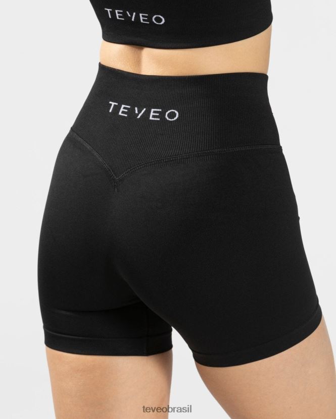 roupas mulheres TEVEO FJ4TZV259 sensação mini short preto